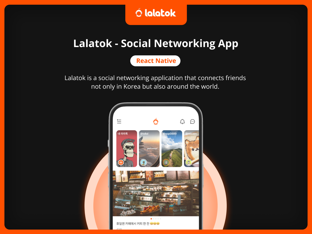 ソーシャルネットワークアプリケーション - Lalatok